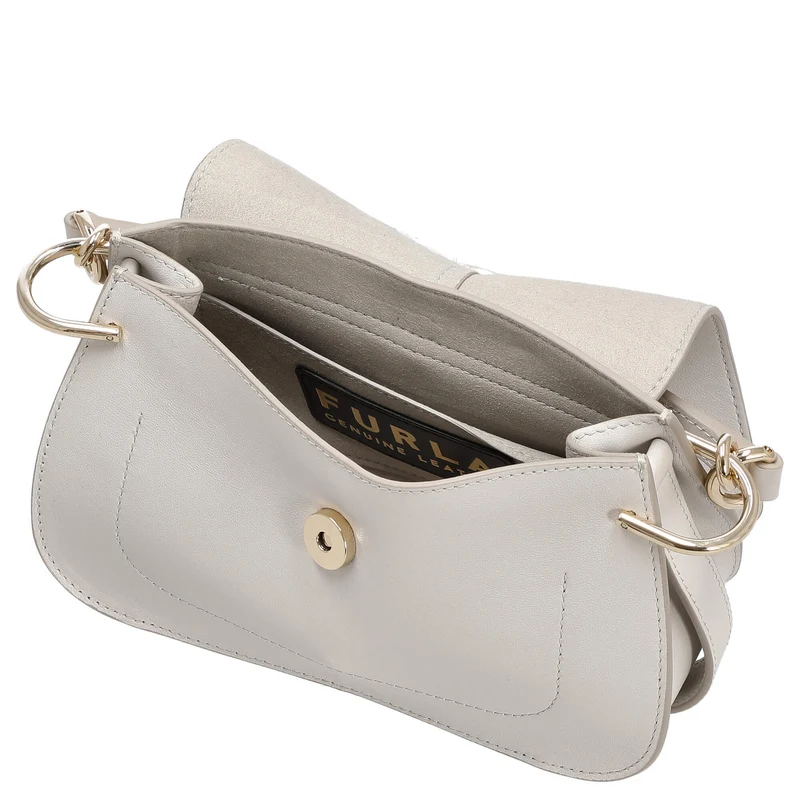 Furla Flow Mini - Schultertasche 21.5 cm (marshmallow)