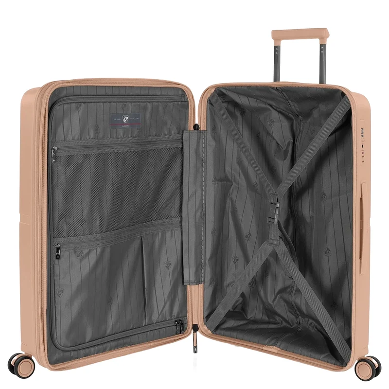 Heys AirLite - 4-Rollen-Trolley M 66 cm erw. (nude)