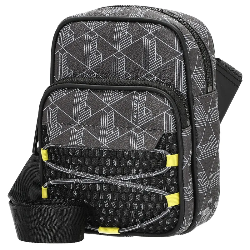 Lacoste The Blend - Umhängetasche 18.5 cm (mesh mono periskop blau)