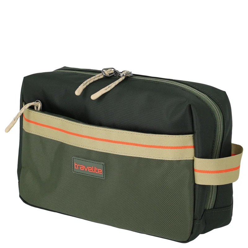 Travelite Color Craze - Kulturbeutel 24 cm (oliv)