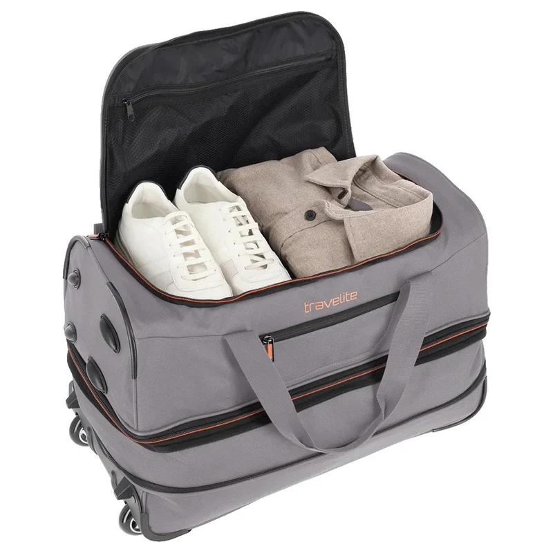 Travelite Basics - Rollenreisetasche 55 cm (grau)