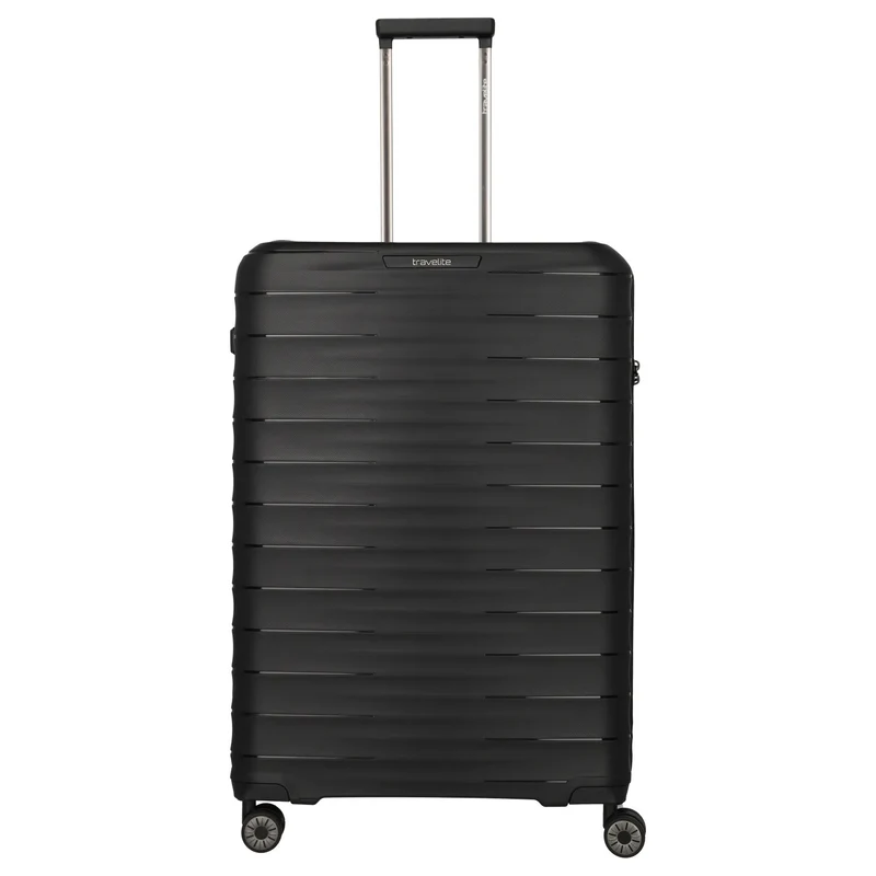 Travelite Mooby - 4-Rollen-Trolley Set 3tlg. (schwarz)