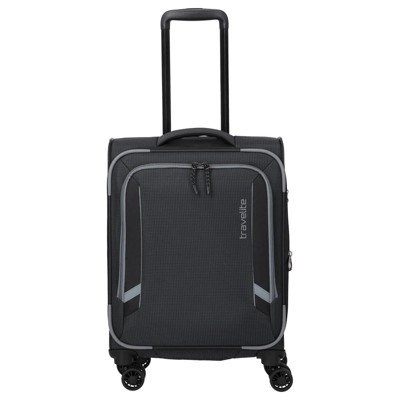 Travelite Corsiica - 4-Rollen-Trolley Set 4tlg. erw. (black)