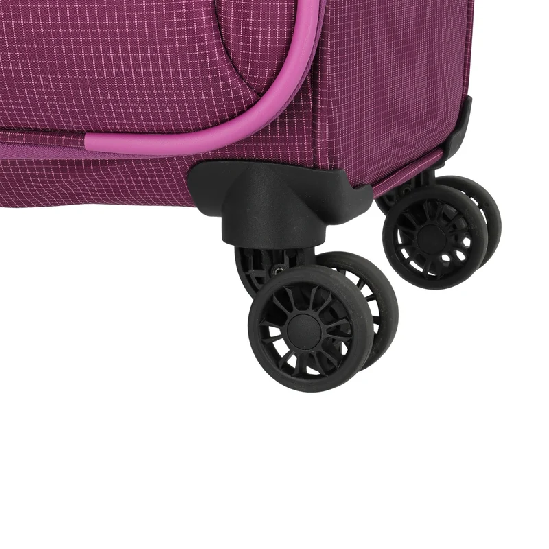 Travelite Corsiica - 4-Rollen-Trolley M 67 cm erw. (pink)