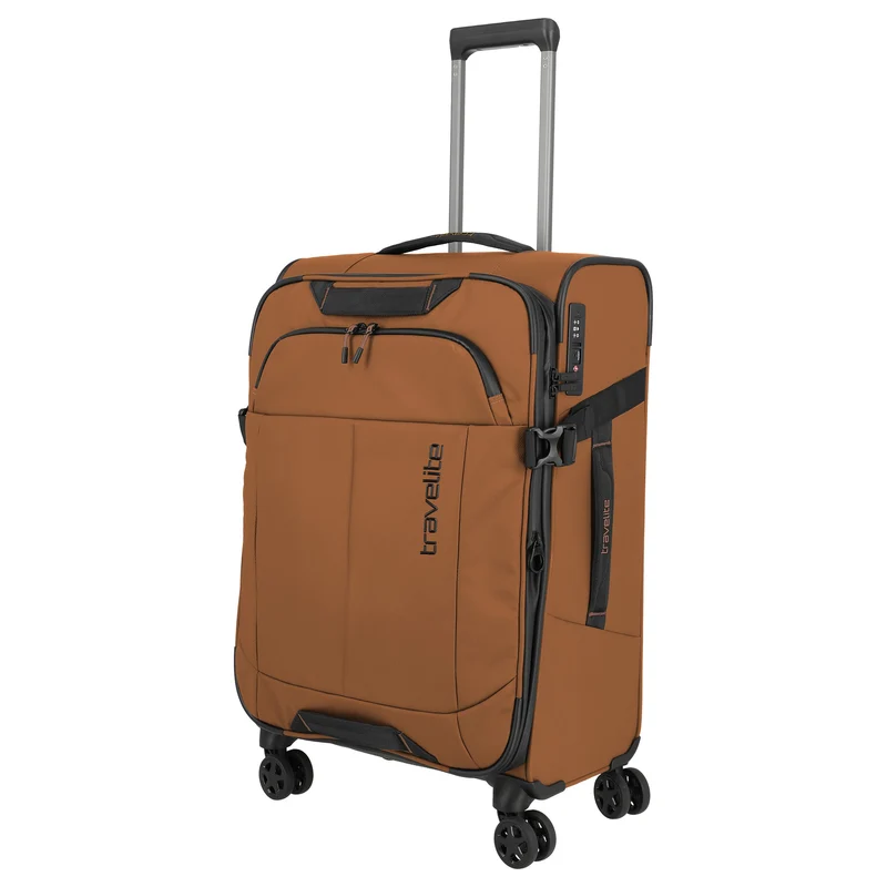 Travelite Briize - 4-Rollen Trolley Set 3tlg. S/M erw./L erw. (curry)