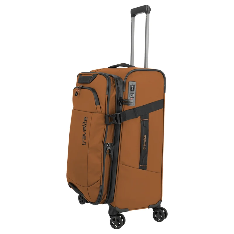 Travelite Briize - 4-Rollen Trolley Set 3tlg. S/M erw./L erw. (curry)