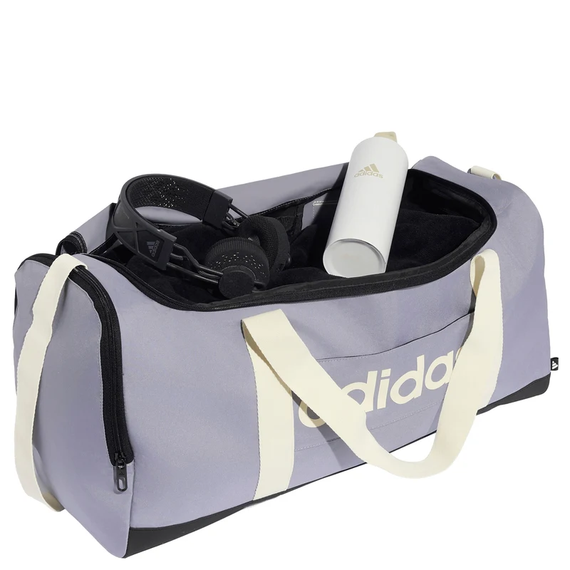 adidas Linear Duffel M - Sporttasche 56 cm (slate/ivory)