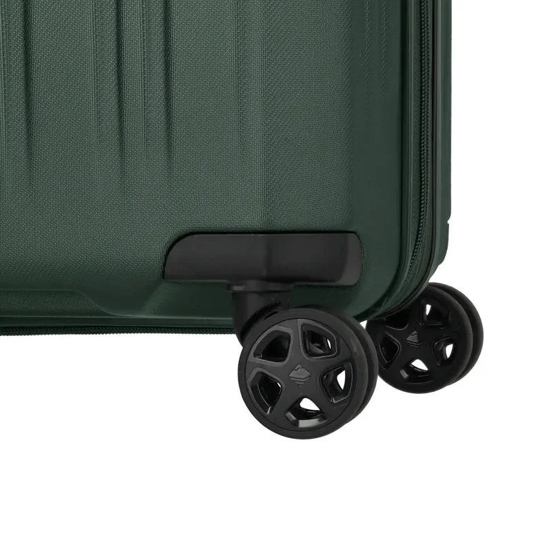 Travelite Dynamiic - 4-Rollen-Trolley Set 3tlg. (grün)