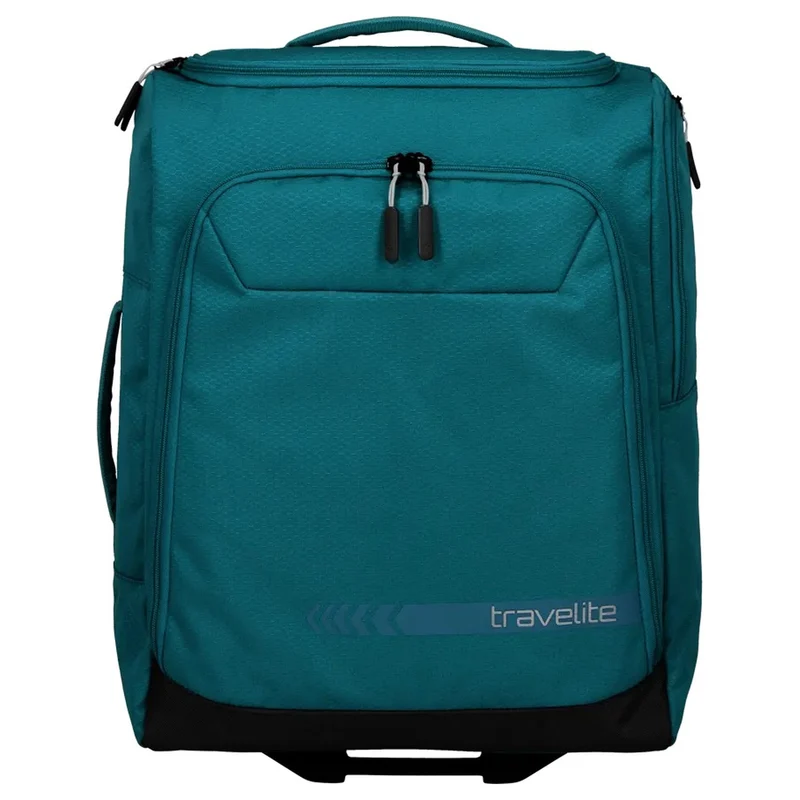 Travelite Kick Off - Rollenreisetasche 55 cm (petrol)