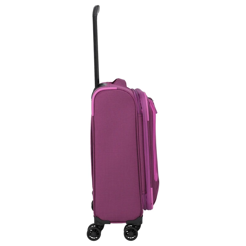 Travelite Corsiica - 4-Rollen-Kabinentrolley S 55 cm erw. (pink)