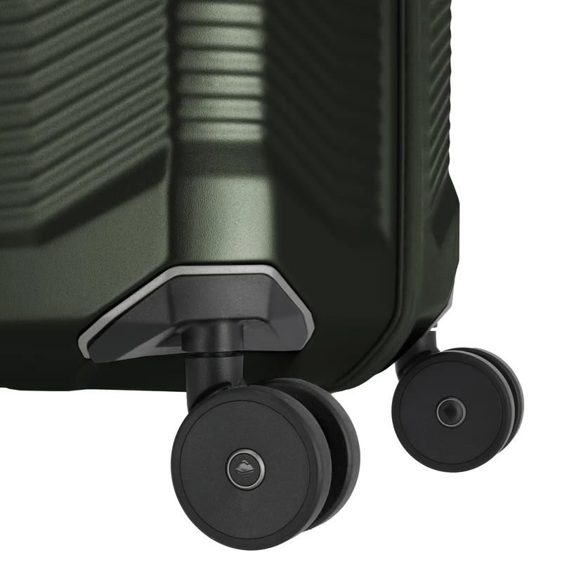 Travelite Millennium - 4-Rollen-Trolley Set 3tlg. erw. (pine green)