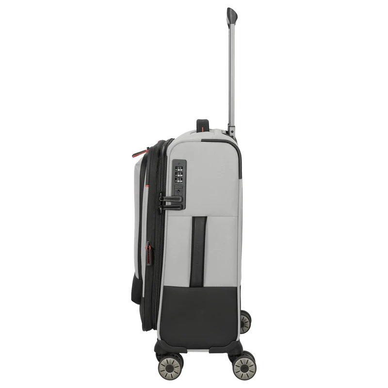 Travelite Crosslite - 4-Rollen-Kabinentrolley S 55 cm erw. (natur)