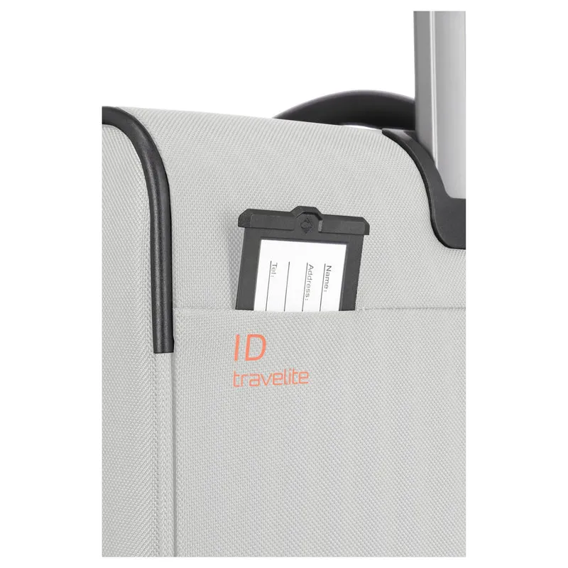 Travelite Crosslite - 4-Rollen-Kabinentrolley S 55 cm erw. (natur)