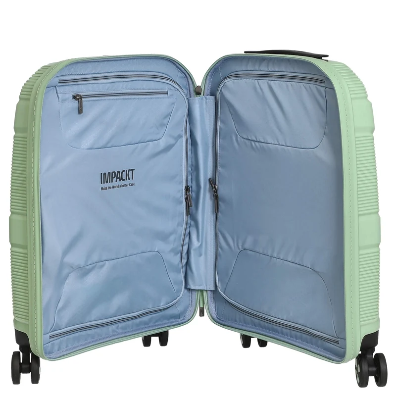 Impackt IP1 - 4-Rollen-Kabinentrolley 55 cm S mit USB Port (Spring green)
