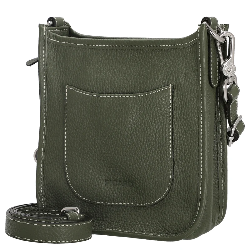 Picard Kronberg - Umhängetasche 19 cm Rindsleder (pesto)