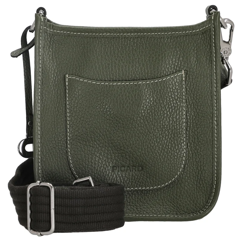 Picard Kronberg - Umhängetasche 19 cm Rindsleder (pesto)