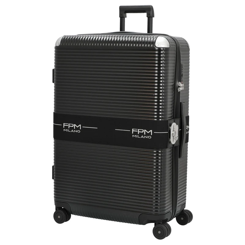 FPM Milano Bank Zip Deluxe Spinner 76 - 4-Rollen-Trolley L 76 cm (eclipse black)