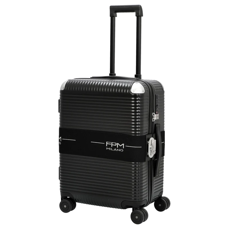 FPM Milano Bank Zip Deluxe Spinner 55 M - 4-Rollen-Kabinentrolley 55 M cm (eclipse black)