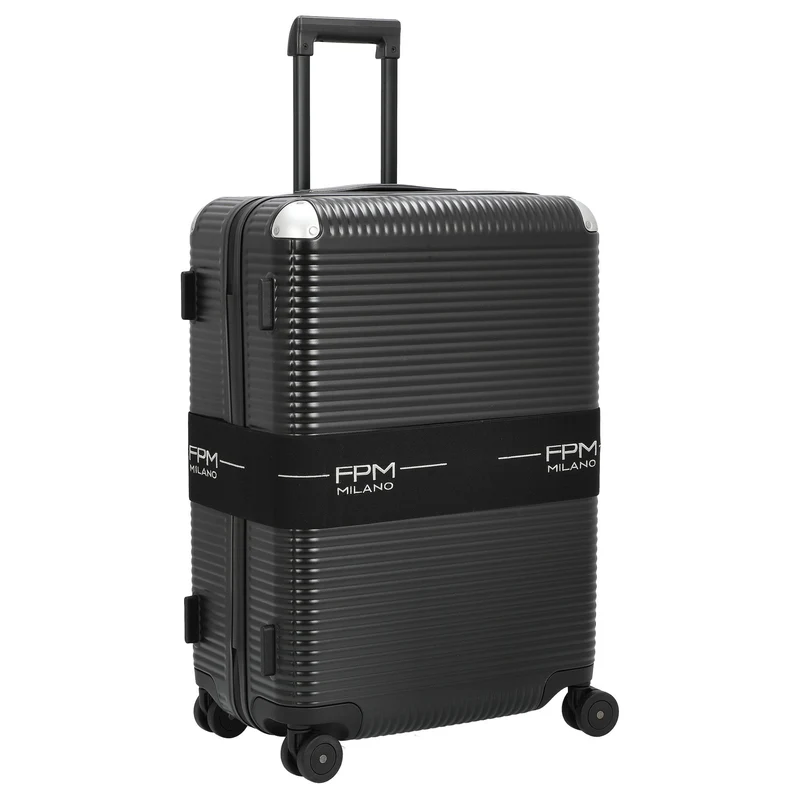 FPM Milano Bank Zip Deluxe Spinner 68 - 4-Rollen-Trolley M 68 cm (eclipse black)