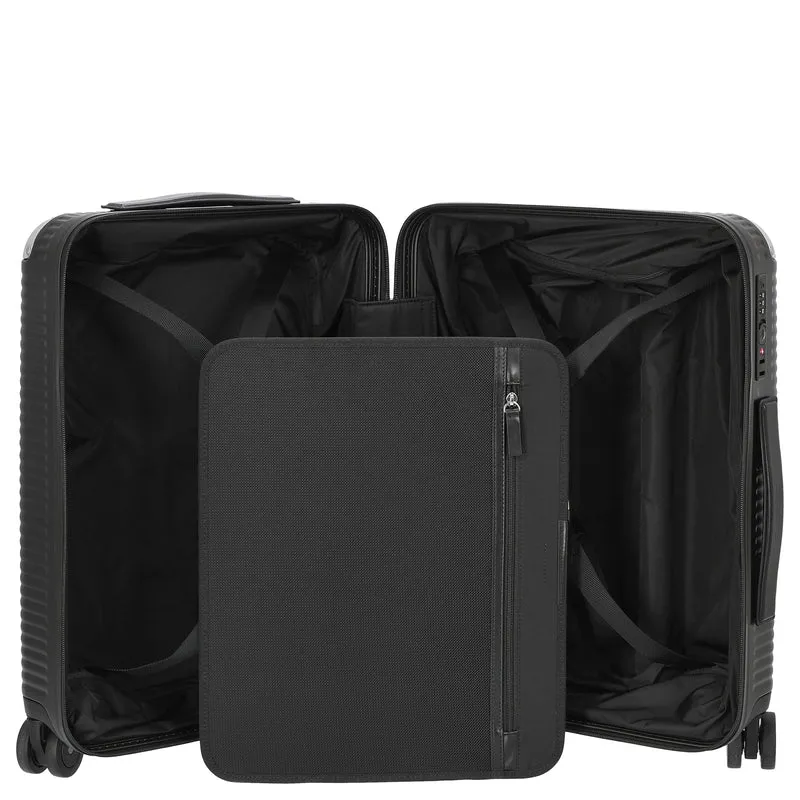 FPM Milano Bank Zip Deluxe Spinner 55 - 4-Rollen-Kabinentrolley 55 cm (eclipse black)