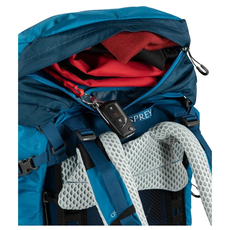 Osprey Atmos AG LT 65 S/M - Trekkingrucksack 88 cm (night shift/scoria blue)