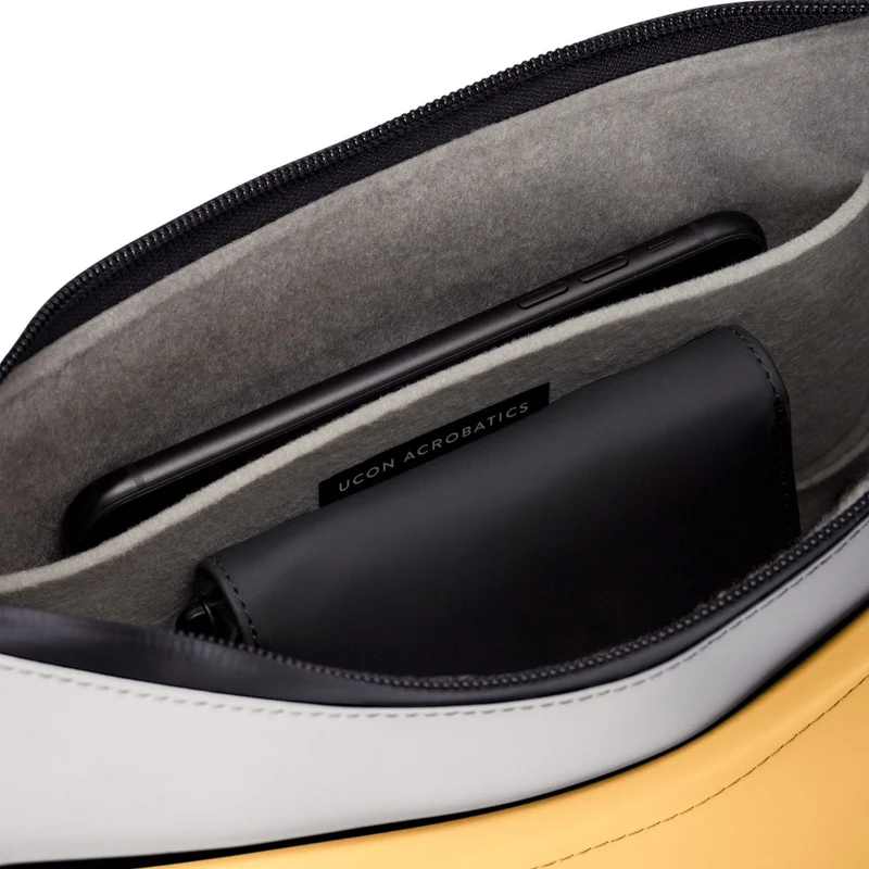 Ucon Acrobatics Alva Medium Lotus Infinity - Umhängetasche 30 cm (glaicer grey-lemon)
