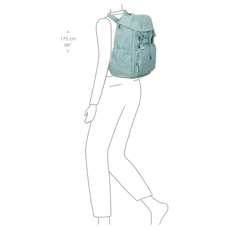 Brics Positano - Rucksack 40 cm (light blue)