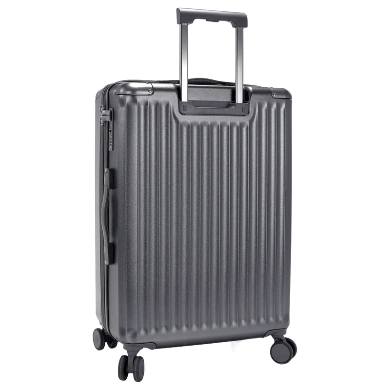 Heys Luxe - 4-Rollen-Trolley M 66 cm erw. (gunmetal)