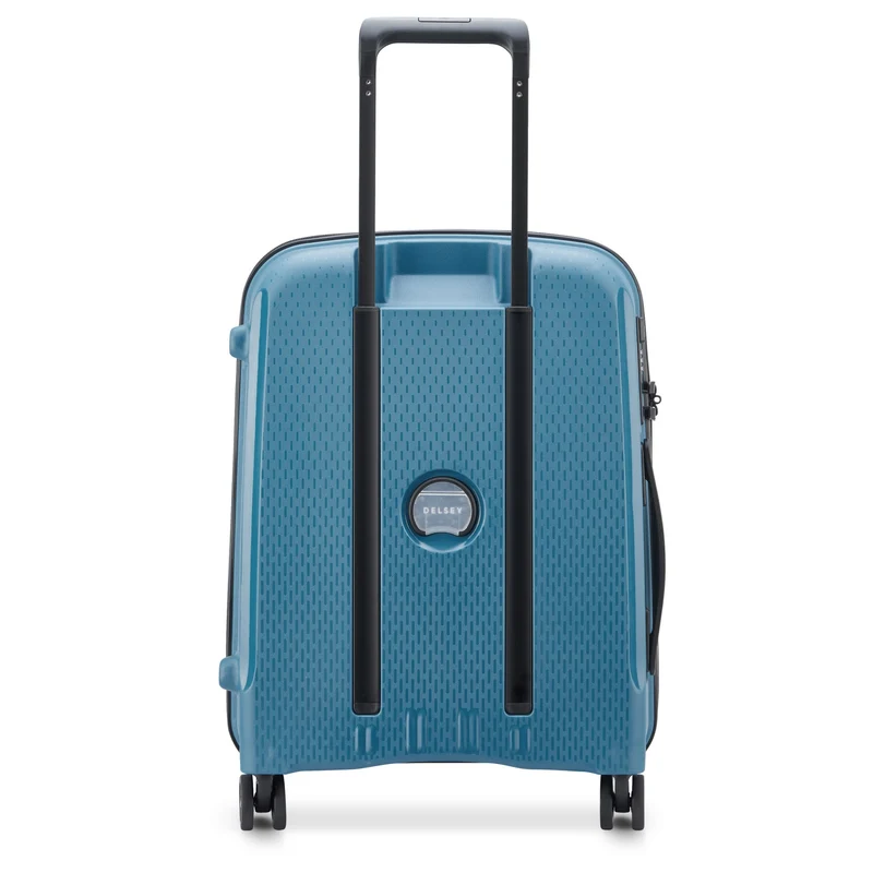 Delsey Paris Belmont Plus Slim Line - 4-Rollen-Kabinentrolley 55 cm (zink blau)