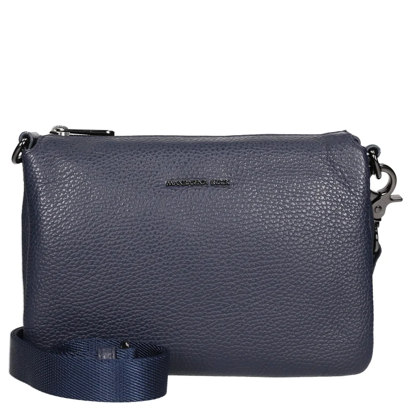 Mandarina Duck Mellow Leather Pochette - Abendtasche 23 cm (dress blue)