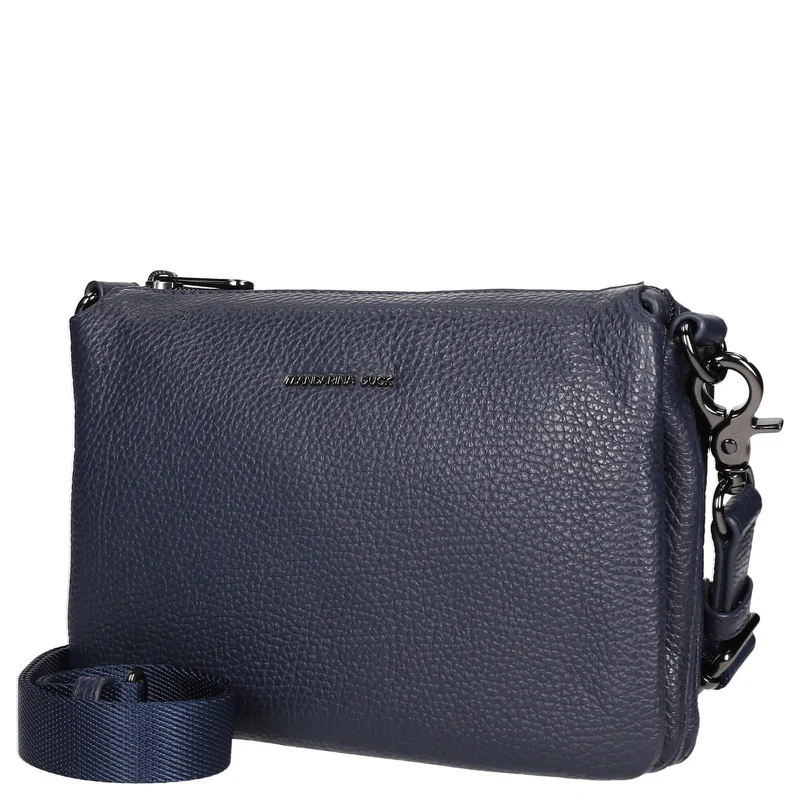 Mandarina Duck Mellow Leather Pochette - Abendtasche 23 cm (dress blue)