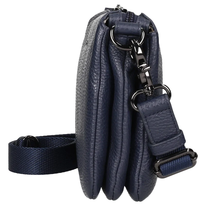 Mandarina Duck Mellow Leather Pochette - Abendtasche 23 cm (dress blue)