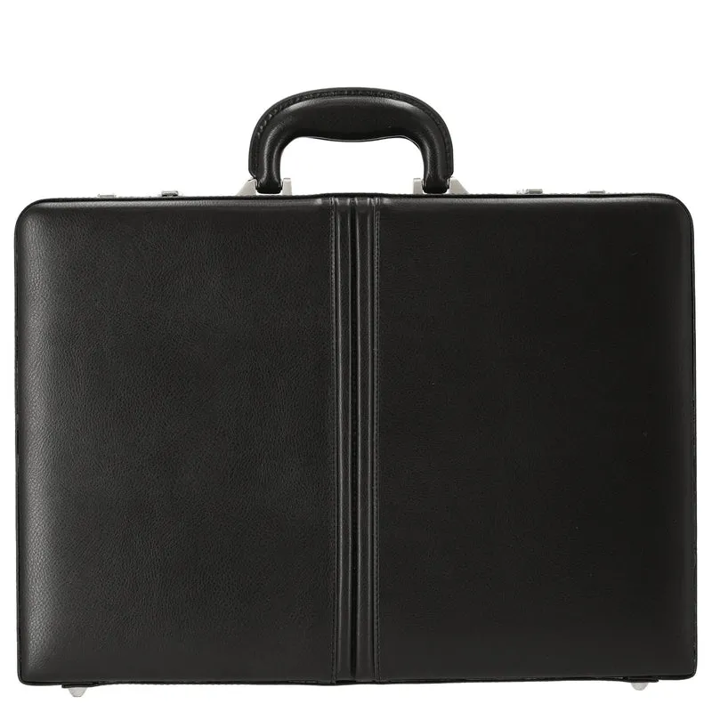 D&N Tradition Business - Aktenkoffer 45 cm erw. Leder (schwarz)