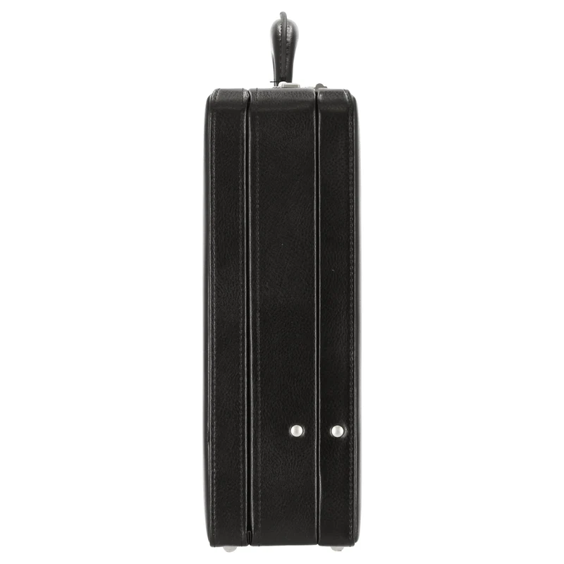 D&N Tradition Business - Aktenkoffer 45 cm erw. Leder (schwarz)