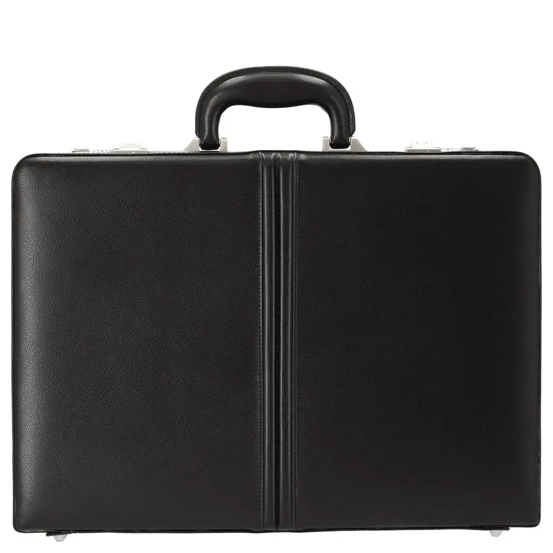 D&N Tradition Business - Aktenkoffer 45 cm erw. Leder (schwarz)