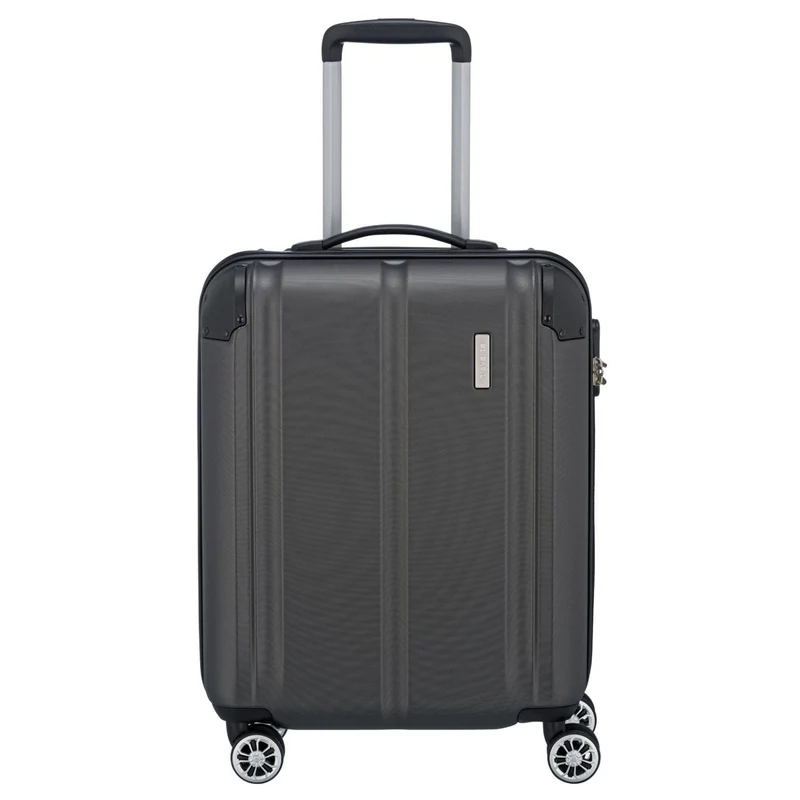Travelite City - 4-Rollen-Kabinentrolley S 55 cm (anthracite)