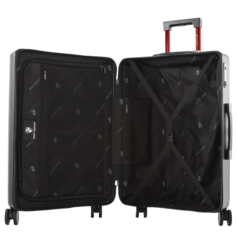 Heys SmartLuggage - 4-Rollen Trolley M (black)