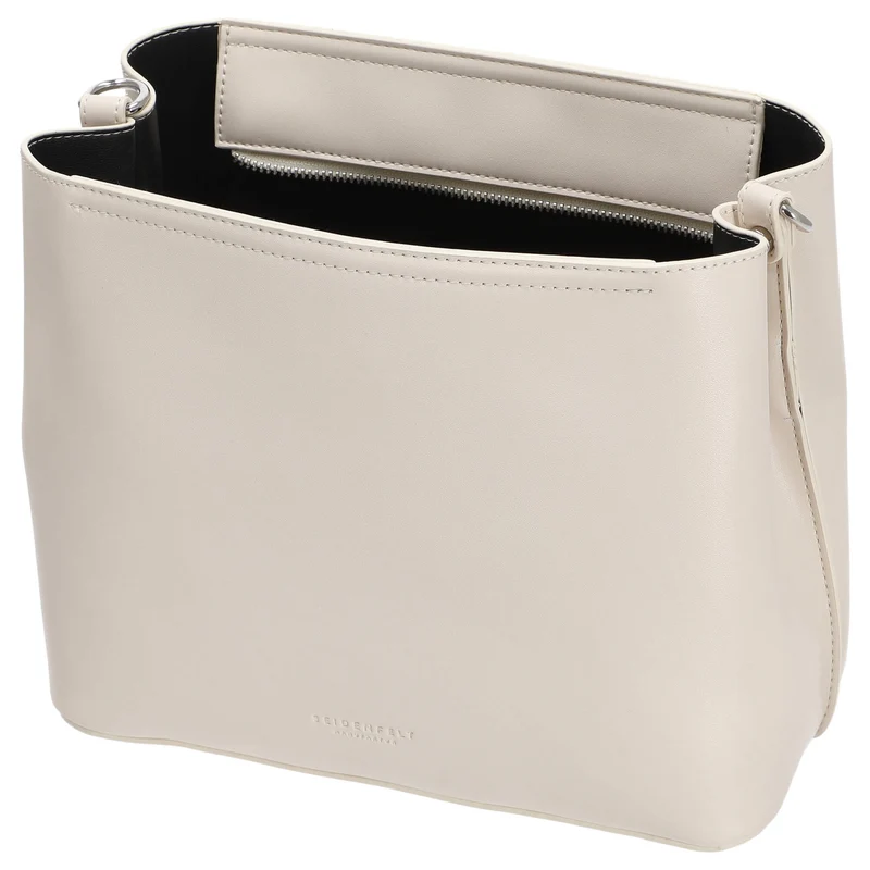 Seidenfelt Melbu Hobo - Schultertasche 26 cm (creme)