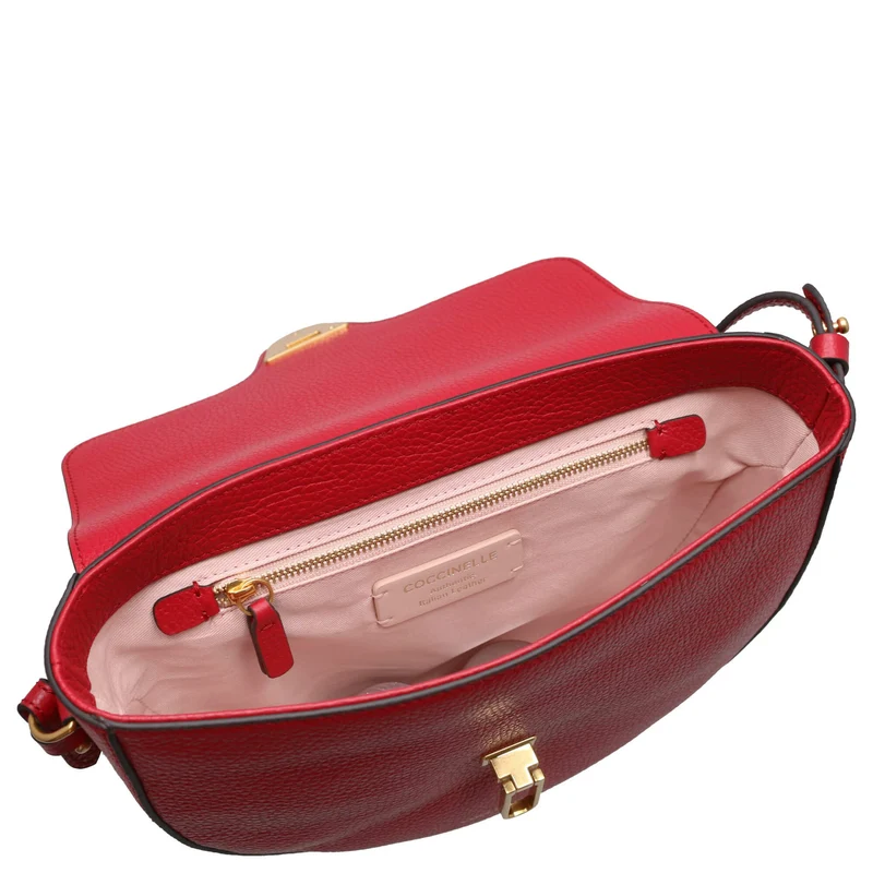 Coccinelle Beat Soft - Umhängetasche 24 cm (sangria)