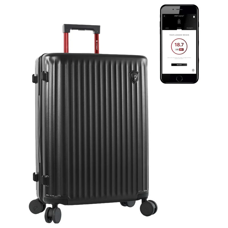 Heys SmartLuggage - 4-Rollen Trolley M (black)