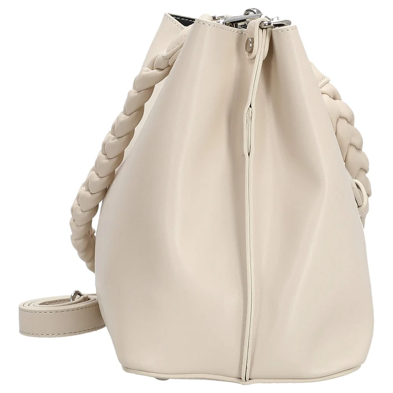 Seidenfelt Melbu Hobo - Schultertasche 26 cm (creme)