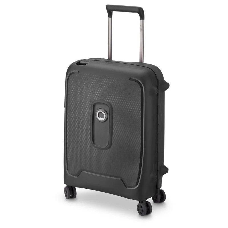 Delsey Paris Moncey MR Slim Line - 4-Rollen-Kabinentrolley 55 cm (schwarz)