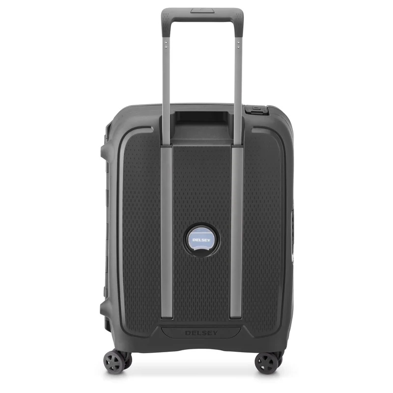 Delsey Paris Moncey MR Slim Line - 4-Rollen-Kabinentrolley 55 cm (schwarz)