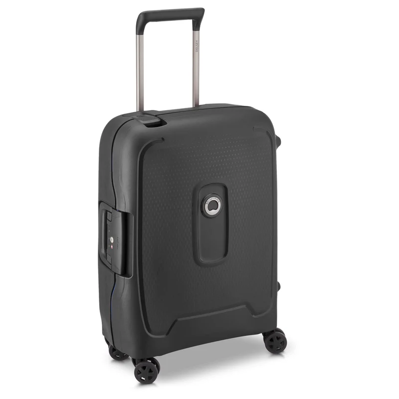 Delsey Paris Moncey MR Slim Line - 4-Rollen-Kabinentrolley 55 cm (schwarz)