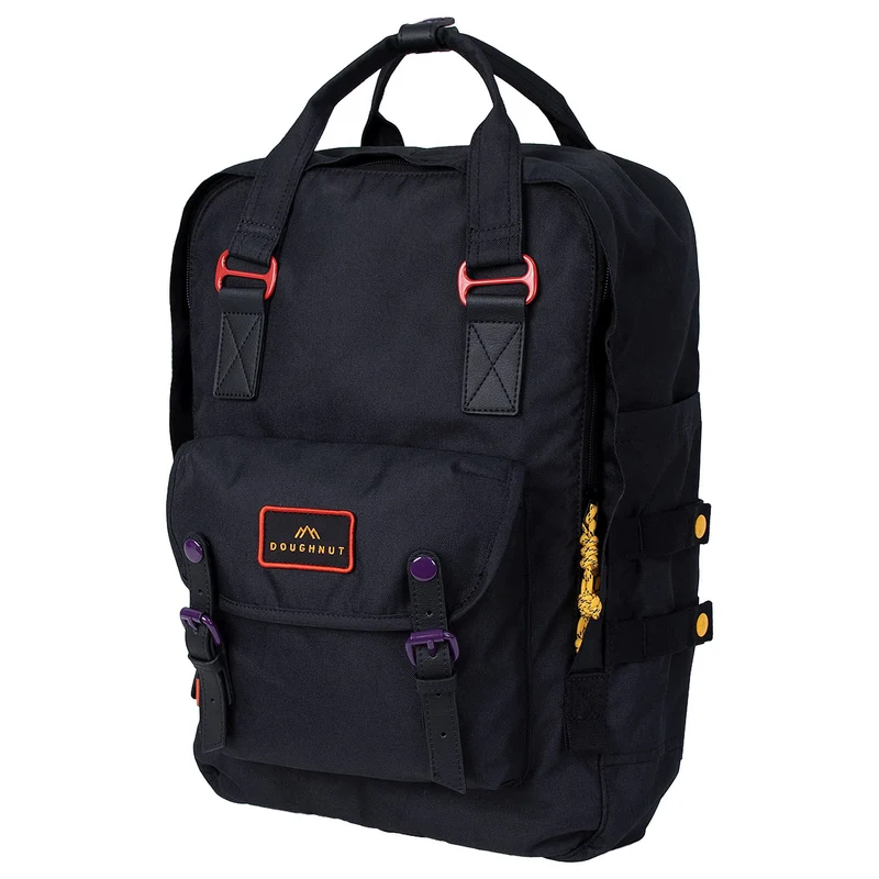 Doughnut Macaroon Large Happy Camper 20 - Rucksack 45 cm (schwarz)