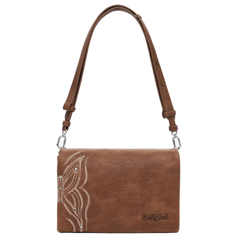 Desigual Goodall Sand Dortmund Flap 2.0 - Umhängetasche 25 cm (arena)