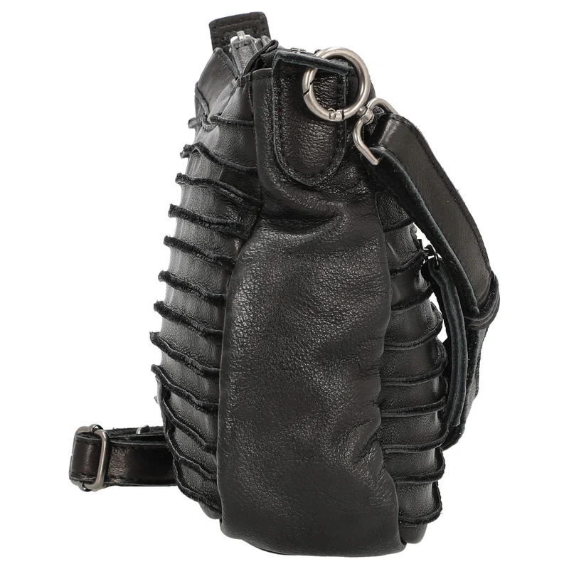 FREDsBRUDER Riffel Likely - Umhängetasche 30 cm (black)