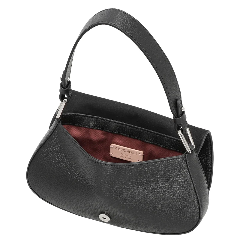 Coccinelle Myrtha Maxi Log - Schultertasche 24 cm (noir)
