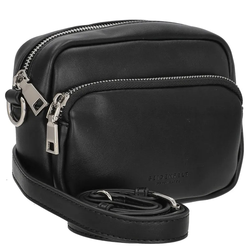 Seidenfelt Hede Crossbody - Umhängetasche 17 cm (black)