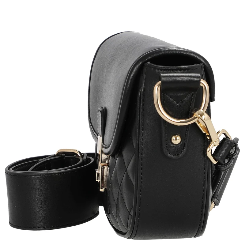 Seidenfelt Viiala Crossbody - Umhängetasche 26 cm (black quilted)